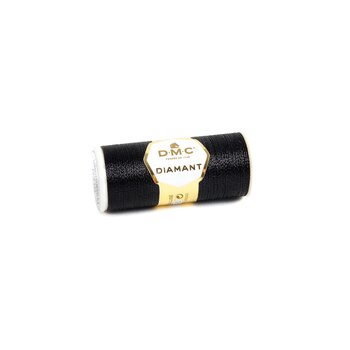 DMC DIAMANT METALLIC THREAD BLACK