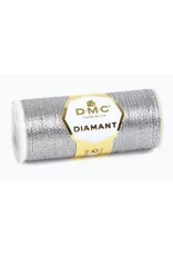 DMC DMC DIAMANT METALLIC THREAD DARK SILVER