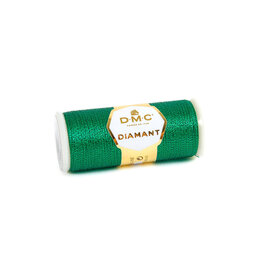 DMC DMC DIAMANT METALLIC THREAD GREEN EMERALD