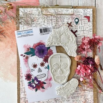 CHOU & FLOWERS CHOU & FLOWERS TAMPON EZ COLLECTION CABINET DE CURIOSITÉS CALAVERAS