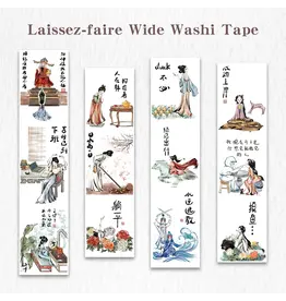 THE WASHI TAPE SHOP THE WASHI TAPE SHOP LAISSEZ-FAIRE WIDE WASHI TAPE