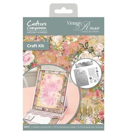 CRAFTERS COMPANION CRAFTERS COMPANION NATURE'S GARDEN VINTAGE ROSE COLLECTION CRAFT KIT