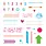 LDRS CREATIVE LDRS CREATIVE TRACKS AND TREADS 4x4 CLEAR STAMP SET