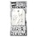 STAMPERS ANONYMOUS STAMPERS ANONYMOUS TIM HOLTZ FESTIVE ART ELEMENT STENCIL SET 12/PK