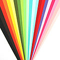 PAPER CUT THE PAPER CUT 25 SCORED A-2 POP TONE VARIETY 100lb CARDS 4.25x5.5 FOLDED
