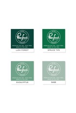 PINKFRESH PINKFRESH STUDIO GREEN GABLES PREMIUM DYE CUBE INK PADS 4/PK