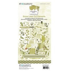 49 AND MARKET 49 AND MARKET COLOR SWATCH GROVE 6x12 LASER CUT ELEMENTS  135/PK