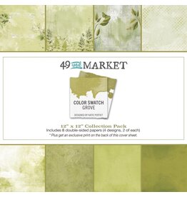 49 AND MARKET 49 AND MARKET COLOR SWATCH GROVE 12x12 COLLECTION PACK