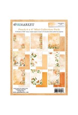 49 AND MARKET 49 AND MARKET COLOR SWATCH PEACH 6x8 MINI COLLECTION PACK 18 SHEETS