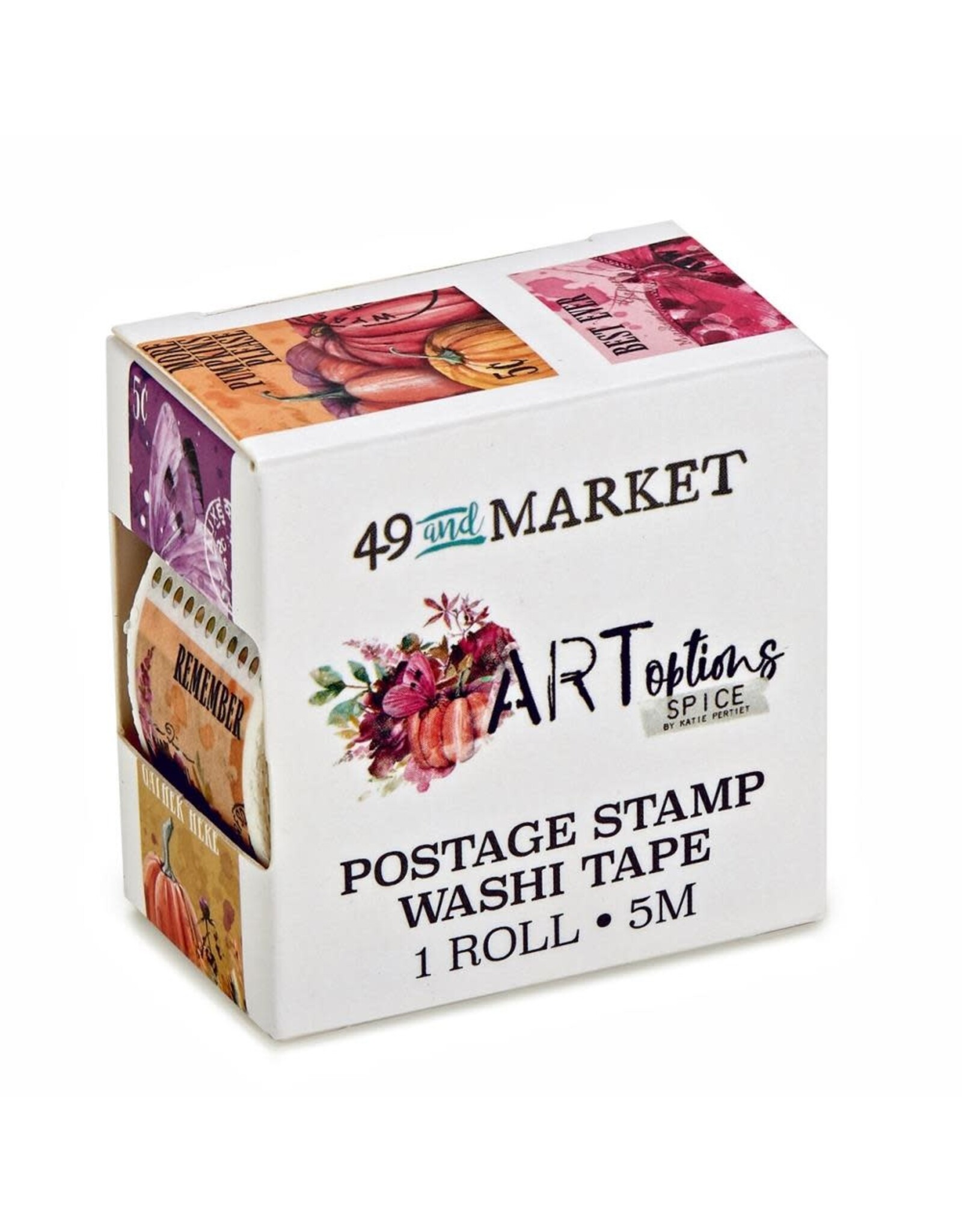 49 AND MARKET 49 AND MARKET ARTOPTIONS SPICE POSTAGE STAMP WASHI TAPE