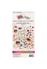 49 AND MARKET 49 AND MARKET ARTOPTIONS SPICE WILDFLOWER 6x12 LASER CUT ELEMENTS  68/PK