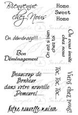 SIMPLE A SOUHAITS SIMPLE À SOUHAIT CHEZ NOUS CLEAR STAMP
