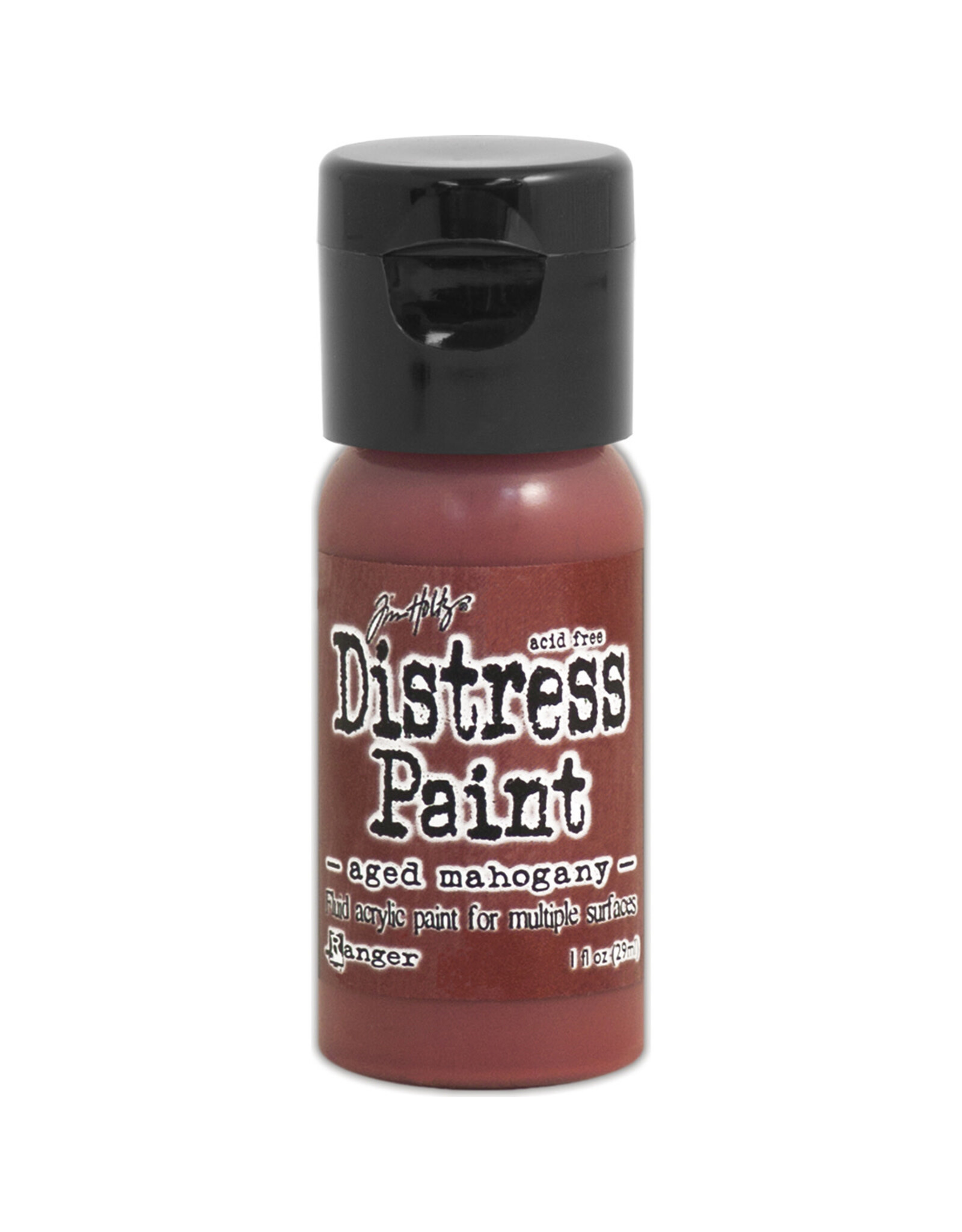 RANGER TIM HOLTZ DISTRESS ACRYLIC PAINT AGED MAHOGANY 1OZ