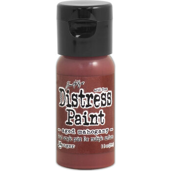 RANGER TIM HOLTZ DISTRESS ACRYLIC PAINT AGED MAHOGANY 1OZ