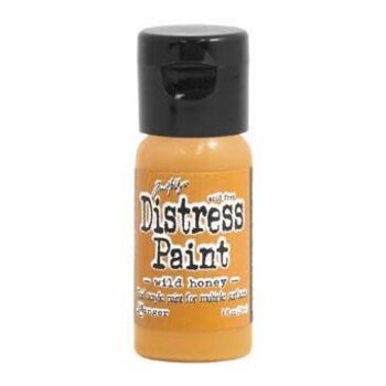 RANGER TIM HOLTZ DISTRESS ACRYLIC PAINT WILD HONEY 1OZ