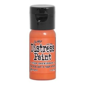 RANGER TIM HOLTZ DISTRESS ACRYLIC PAINT RIPE PERSIMMON 1OZ