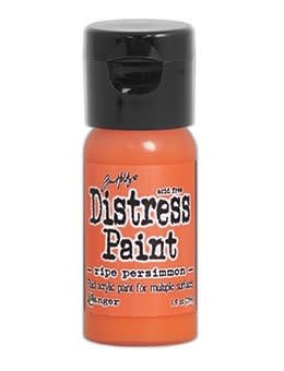 RANGER TIM HOLTZ DISTRESS ACRYLIC PAINT RIPE PERSIMMON 1OZ
