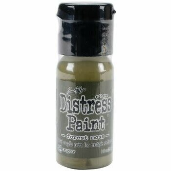 RANGER TIM HOLTZ DISTRESS ACRYLIC PAINT FOREST MOSS 1OZ