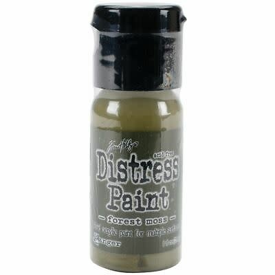 RANGER TIM HOLTZ DISTRESS ACRYLIC PAINT FOREST MOSS 1OZ