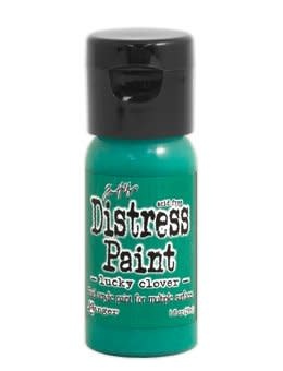 RANGER TIM HOLTZ DISTRESS ACRYLIC PAINT LUCKY CLOVER 1OZ