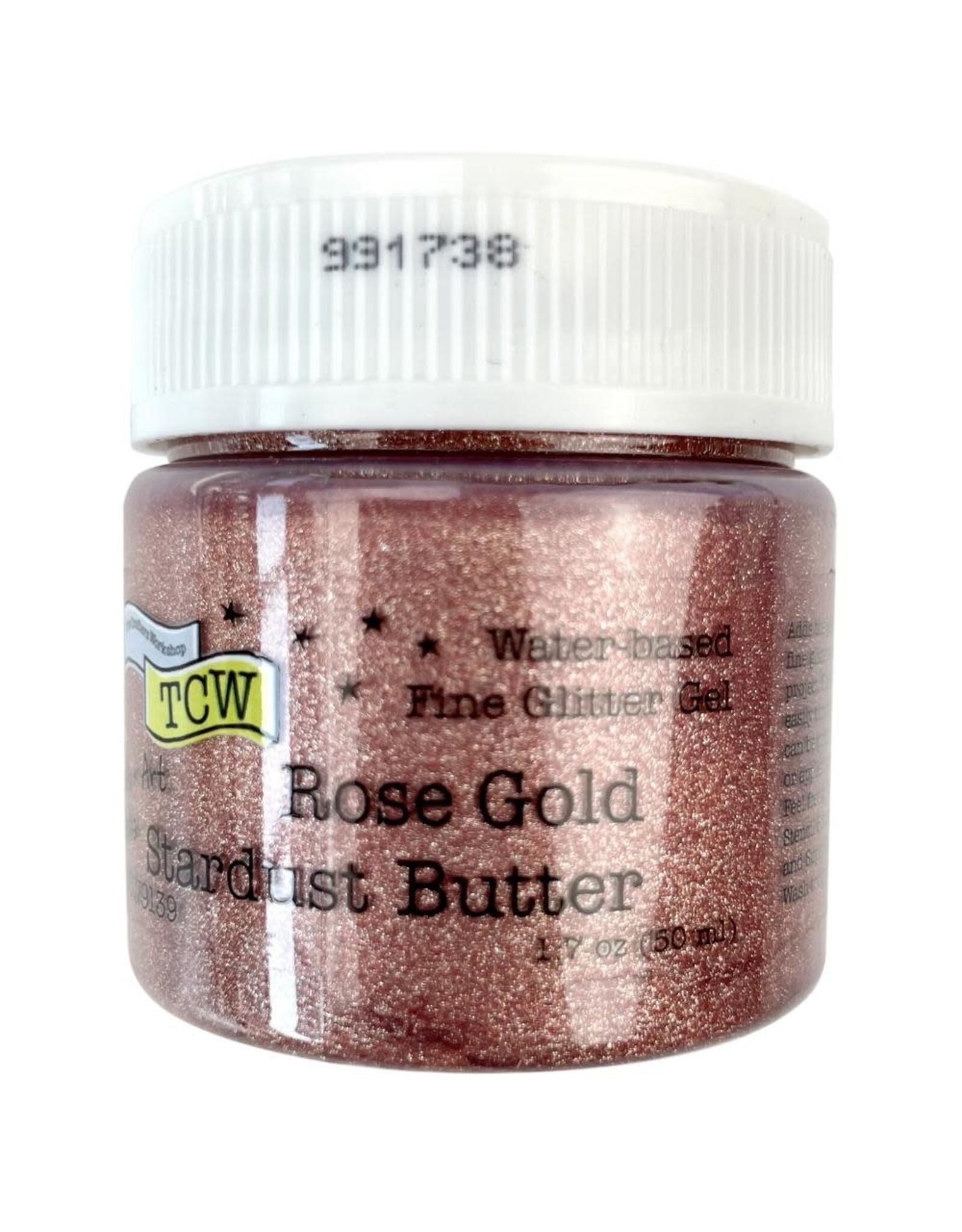 CRAFTERS WORKSHOP THE CRAFTERS WORKSHOP ROSE GOLD STARDUST BUTTER 50ml