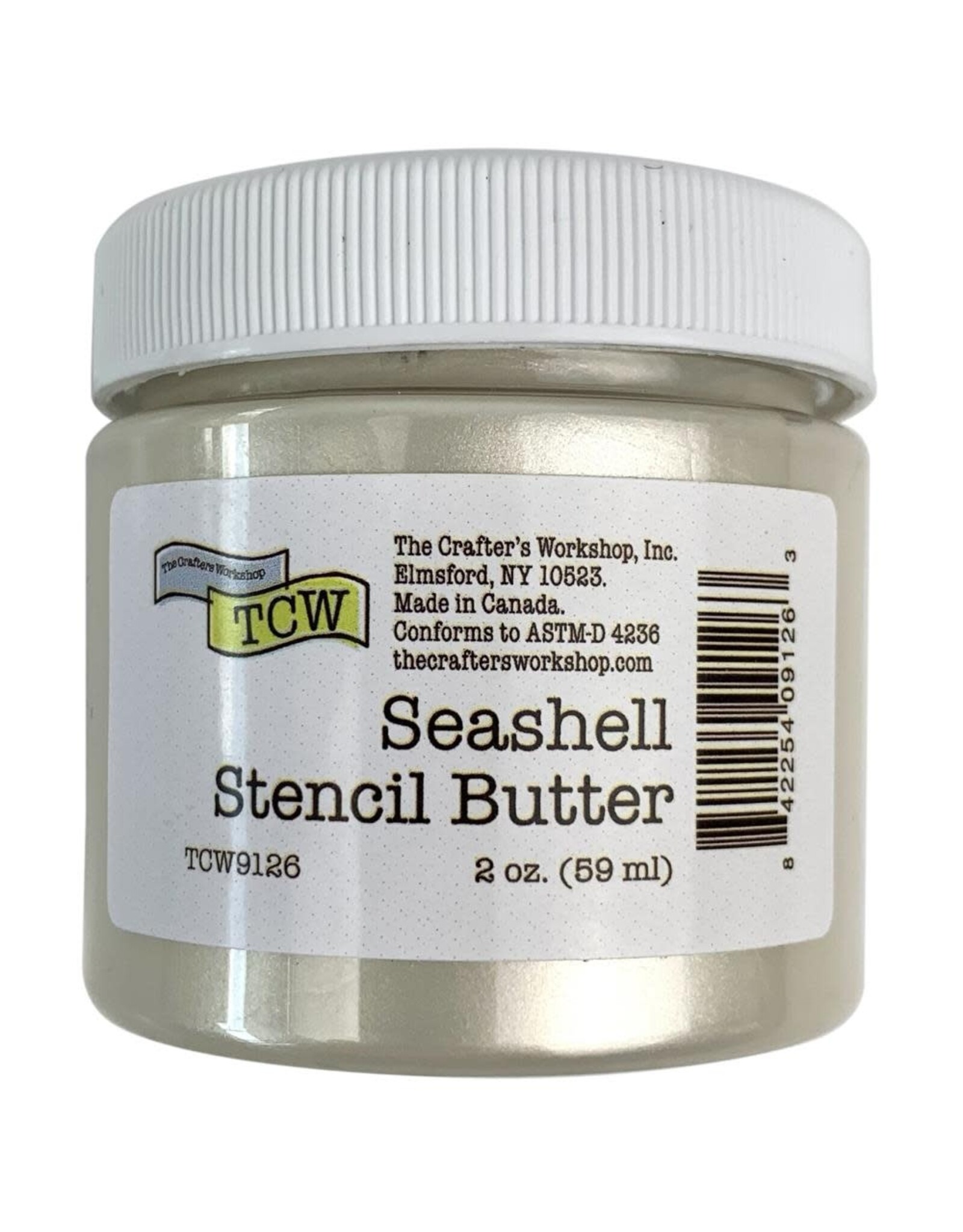 CRAFTERS WORKSHOP THE CRAFTERS WORKSHOP SEASHELL STENCIL BUTTER 2oz