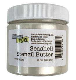 CRAFTERS WORKSHOP THE CRAFTERS WORKSHOP SEASHELL STENCIL BUTTER 2oz