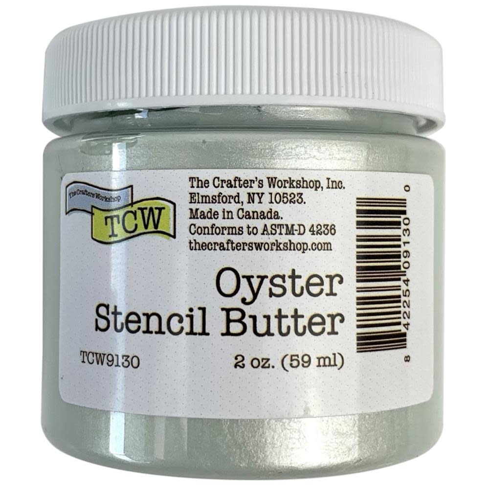THE CRAFTERS OYSTER STENCIL BUTTER 2oz Scrapbook Centrale