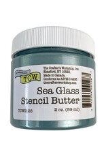 CRAFTERS WORKSHOP THE CRAFTERS WORKSHOP SEA GLASS STENCIL BUTTER 2oz