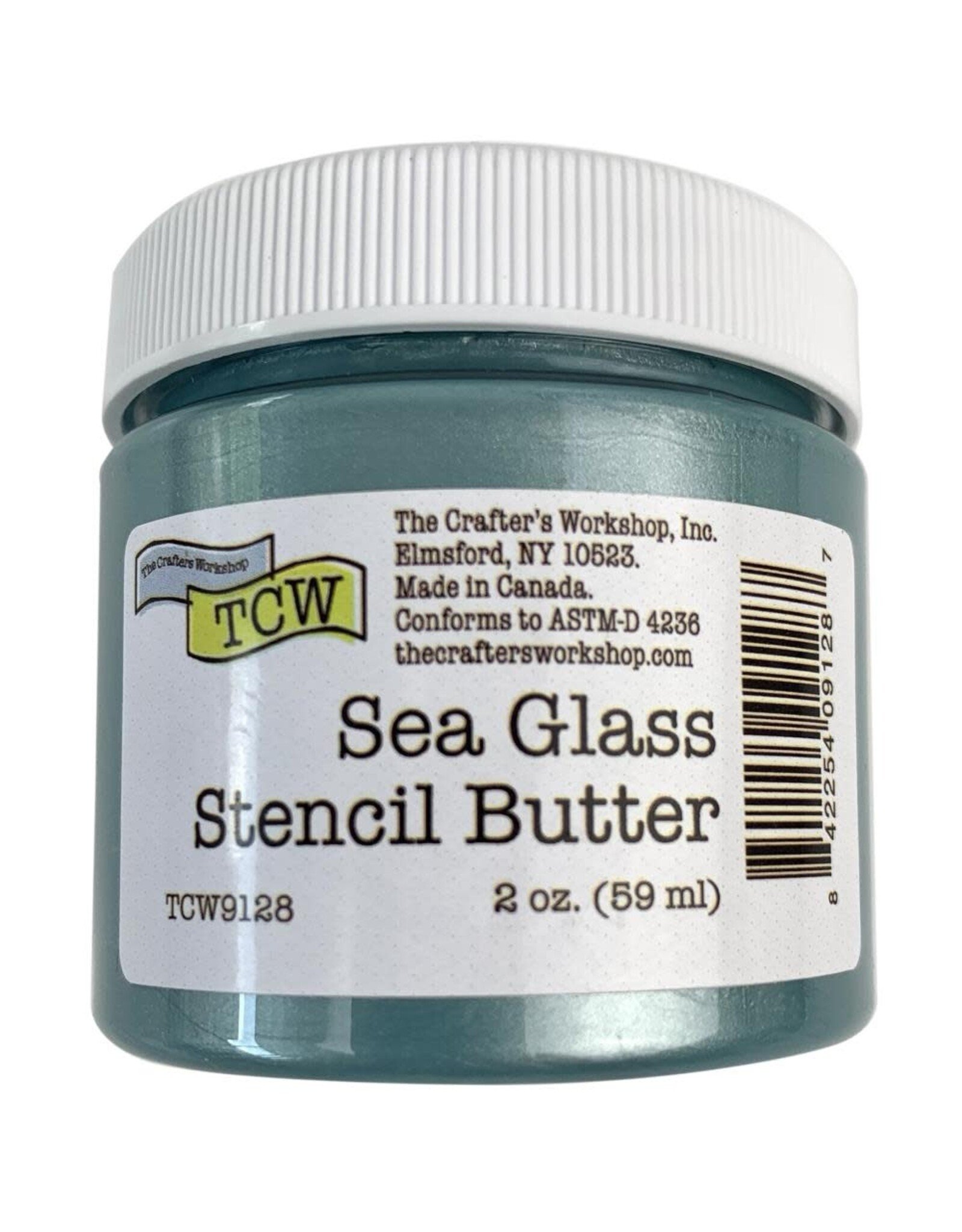 CRAFTERS WORKSHOP THE CRAFTERS WORKSHOP SEA GLASS STENCIL BUTTER 2oz