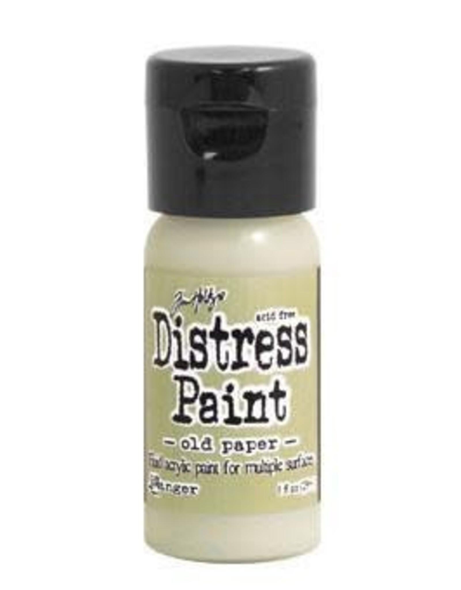 RANGER TIM HOLTZ DISTRESS ACRYLIC PAINT OLD PAPER 1OZ