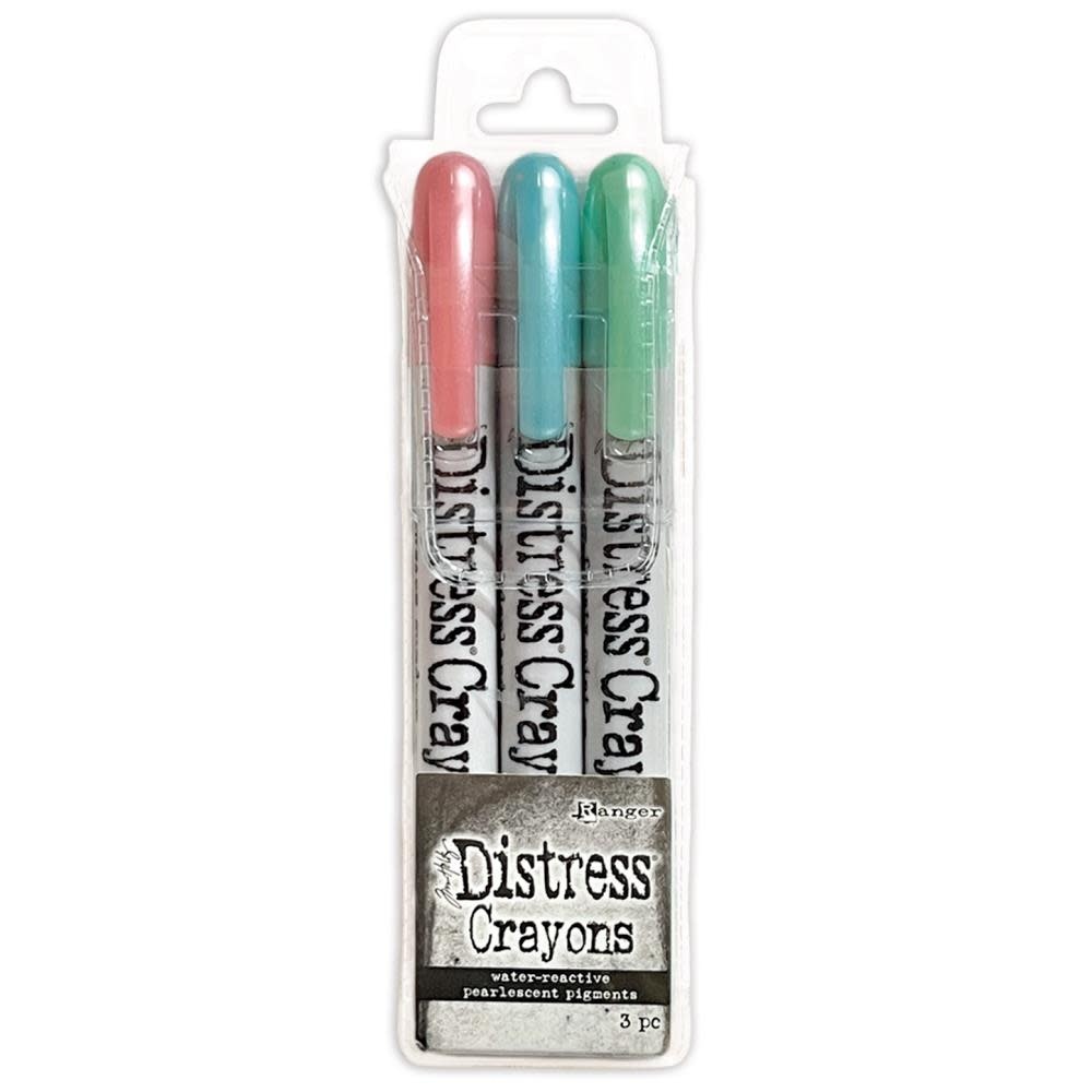 RANGER TIM HOLTZ DISTRESS PEARL CRAYONS HOLIDAY SET #6