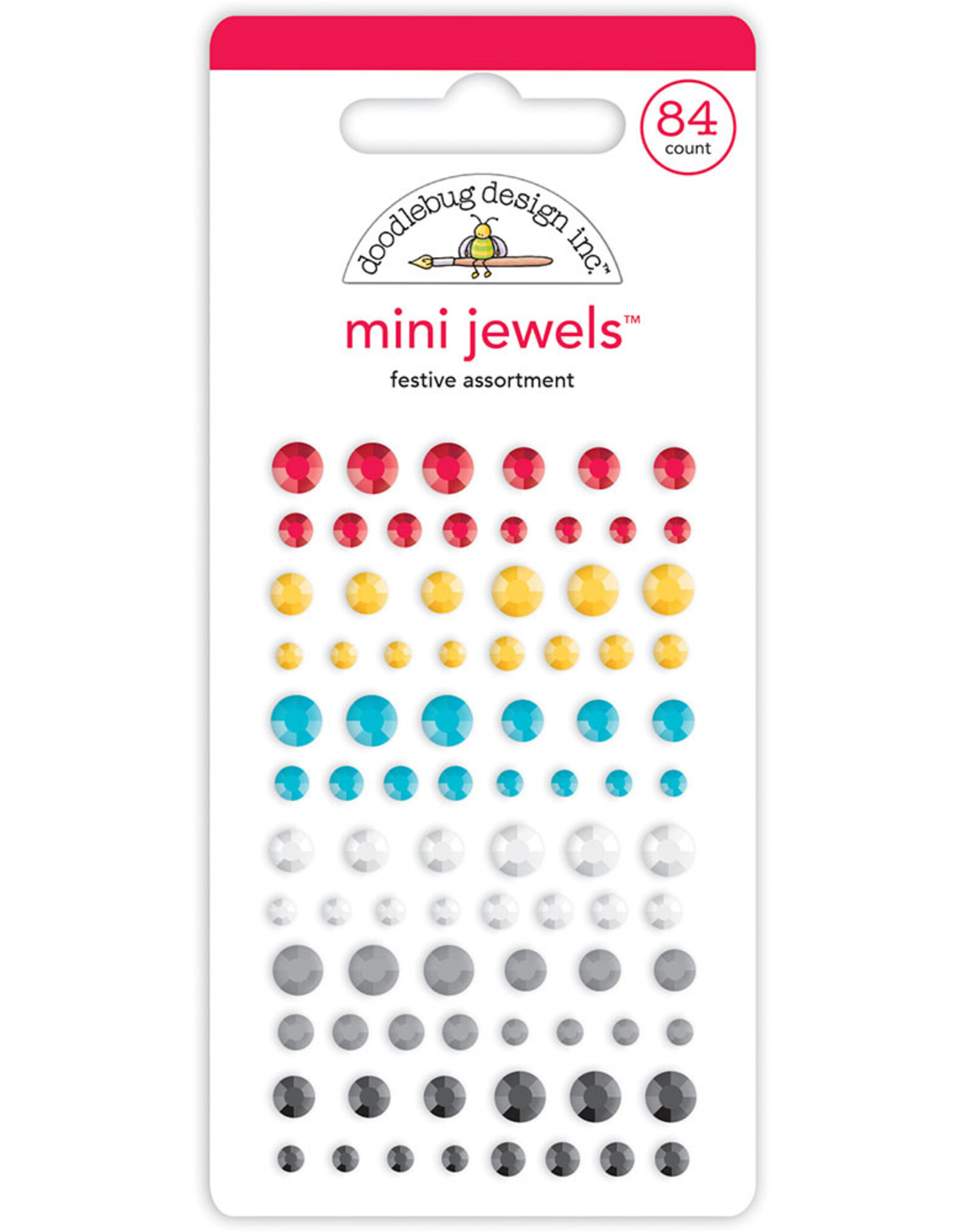 DOODLEBUG DESIGN DOODLEBUG DESIGN MINI JEWELS FESTIVE ASSORTMENT
