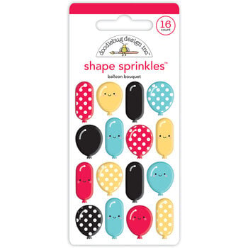 DOODLEBUG DESIGN DOODLEBUG DESIGN BALLOON BOUQUET SHAPE SPRINKLES