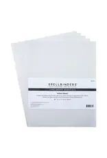 SPELLBINDERS SPELLBINDERS CARD SHOPPE ESSENTIALS CLEAR VELLUM SHEETS 8.5x11 25/PK
