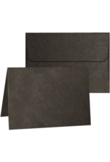 GRAPHIC 45 BLACK A7 CARDS WITH ENVELOPES 5x7 6/pk - Scrapbook Centrale