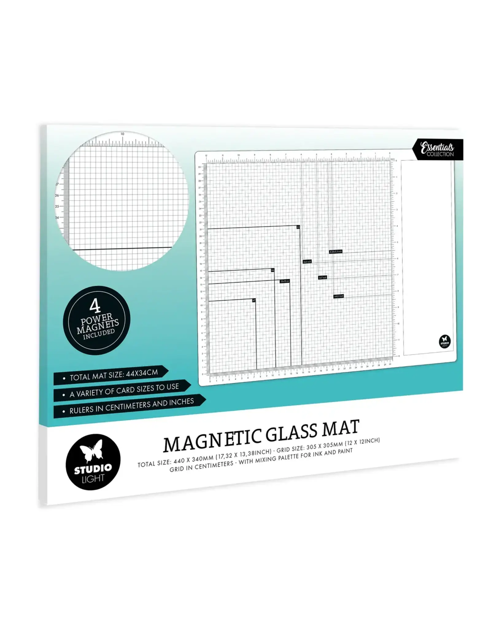 STUDIOLIGHT ESSENTIALS COLLECTION GLASS MAT Scrapbook Centrale