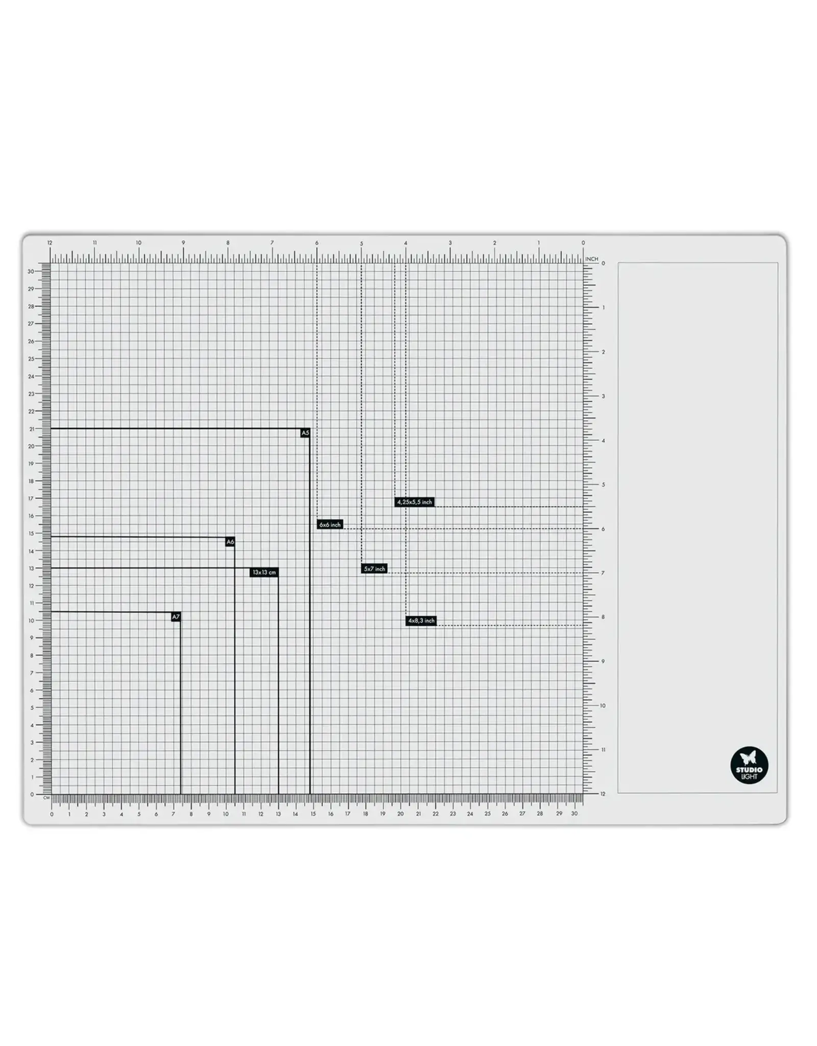 STUDIOLIGHT ESSENTIALS COLLECTION GLASS MAT Scrapbook Centrale