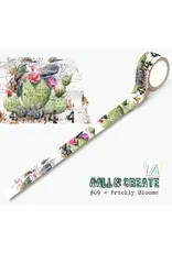 AALL & CREATE AALL & CREATE BIPASHA BK #69 PRICKLY BLOOMS WASHI TAPE