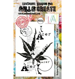 AALL & CREATE AALL & CREATE TRACY EVANS #1006 A FOR ACER A7 CLEAR STAMP