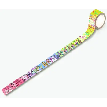 AALL & CREATE AALL & CREATE JANET KLEIN #54 HBD2U WASHI TAPE