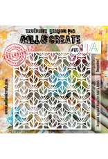 AALL & CREATE AALL & CREATE JANET KLEIN #193 SUCCULENT 6x6 STENCIL