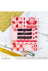 ALTENEW ALTENEW FLOWER SHINE 6x6 SIMPLE COLORING STENCIL SET 5/PK