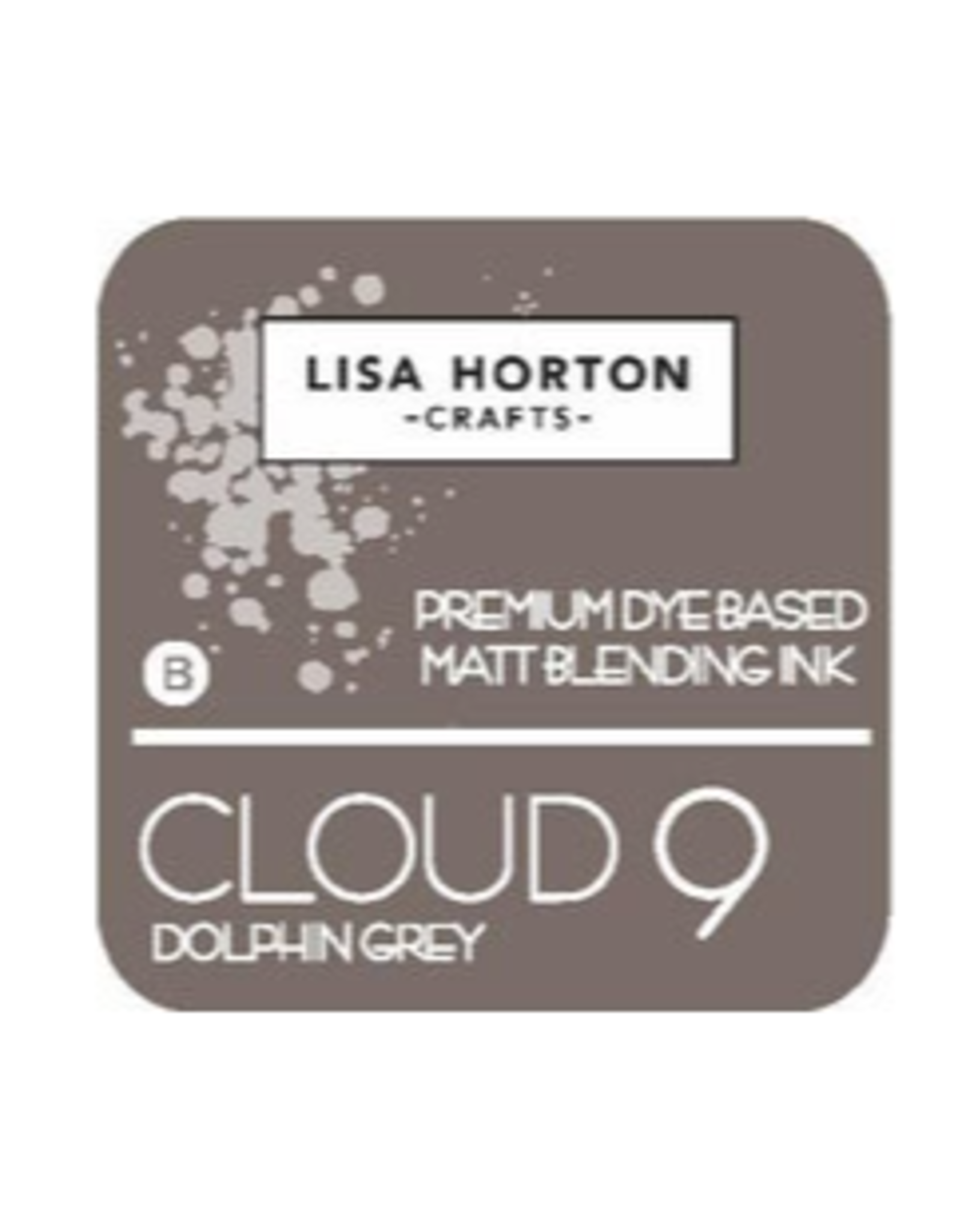 LISA HORTON CRAFTS LISA HORTON CRAFTS CLOUD 9 MATT BLENDING INK - DOLPHIN GREY
