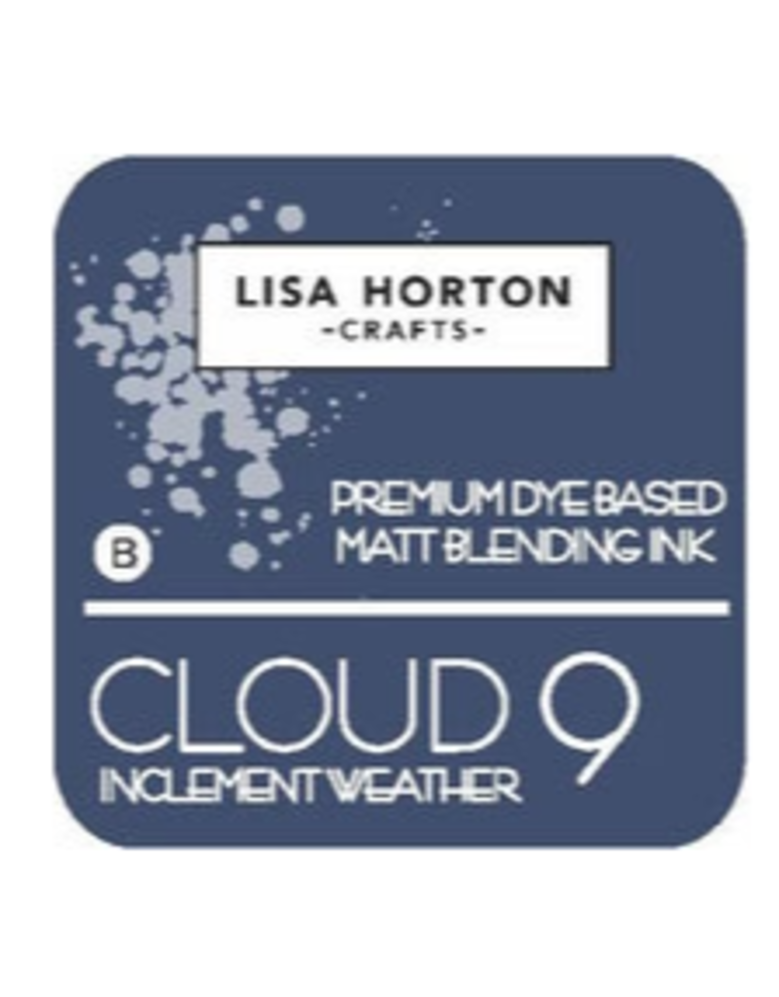 LISA HORTON CRAFTS LISA HORTON CRAFTS CLOUD 9 MATT BLENDING INK - INCLEMENT WEATHER