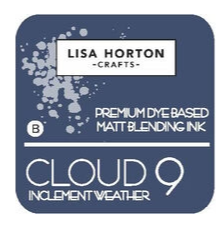 LISA HORTON CRAFTS LISA HORTON CRAFTS CLOUD 9 MATT BLENDING INK - INCLEMENT WEATHER