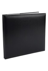 PIONEER PIONEER LEATHERETTE MEMORY BOOK BLACK 12"X12"