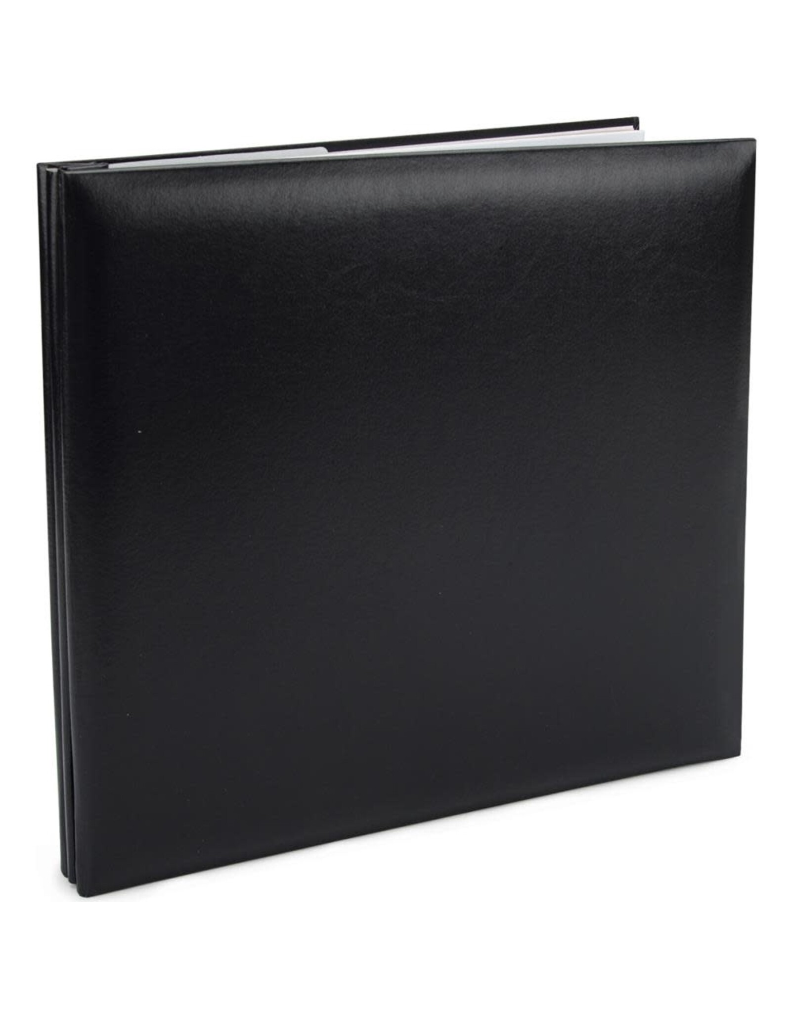 PIONEER PIONEER LEATHERETTE MEMORY BOOK BLACK 12"X12"