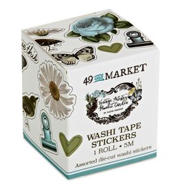 49 AND MARKET 49 AND MARKET VINTAGE ARTISTRY MOONLIT GARDEN WASHI TAPE STICKERS