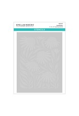 SPELLBINDERS SPELLBINDERS FLOWER MARKET COLLECTION CONEFLOWERS LAYERING STENCIL SET
